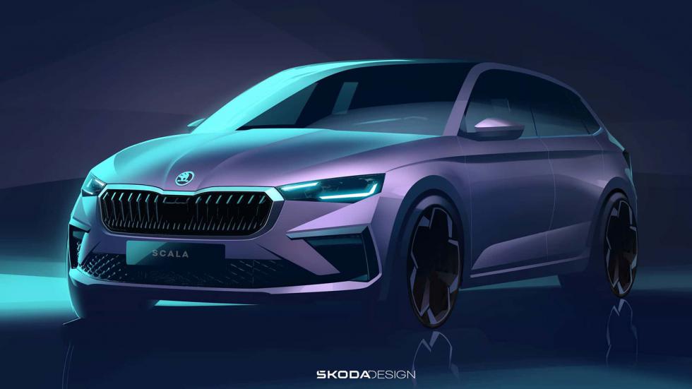 Με προβολείς Matrix LED τα ανανεωμένα Skoda Scala και Kamiq